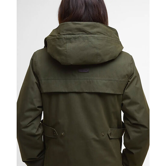 Afbeelding Damesjas Waterproof Bamburgh Olive 4