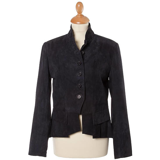 Damesjasje Coat Miriam Navy 1