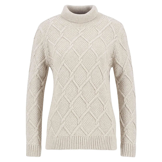 Afbeelding Damestrui Burne roll neck Oatmeal 1