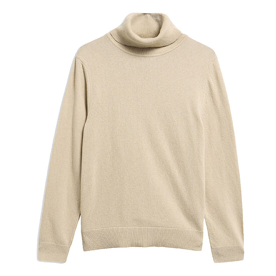 Damestrui Pendle Roll Collar Honey/ Birchwood