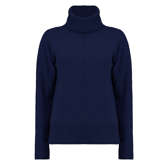 Damestrui Turtle Neck Navy