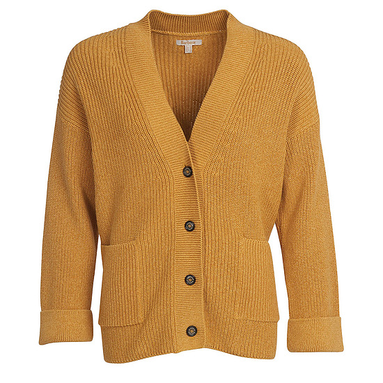 Damesvest Ferryside mustard 1