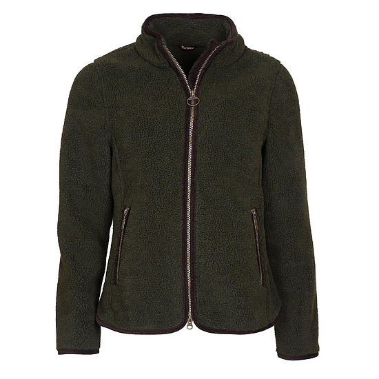 Damesvest Laven FLeece Classic Olive 1