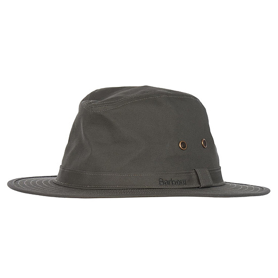Dawson Wax Safari Hat Olive 1