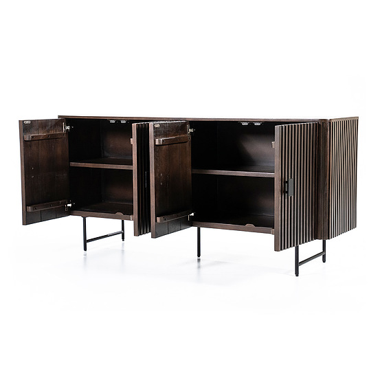  Dressoir Remi 4-drs bruin 1