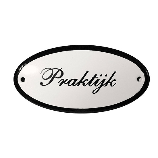 Deurbordje Praktijk 1