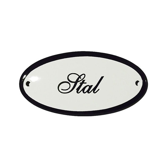 Deurbordje Stal 1