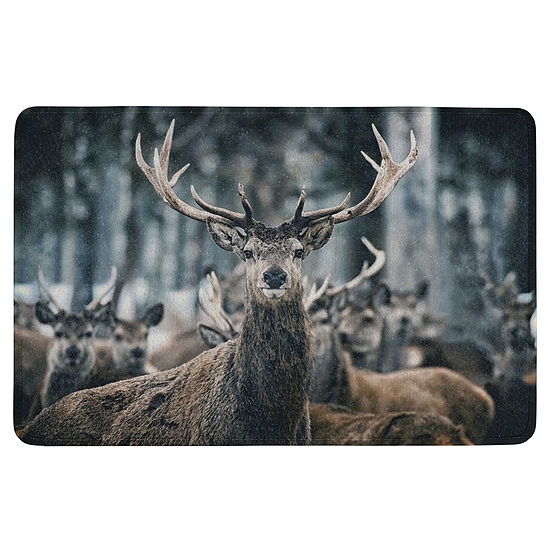 Deurmat winter hert 1