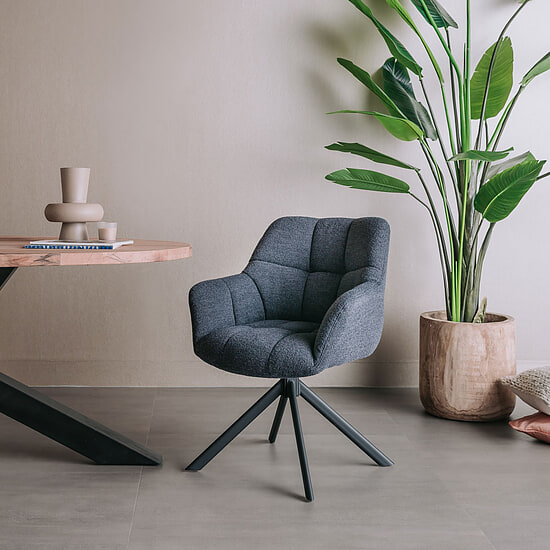 Eetkamerstoel Alba - indigo 2