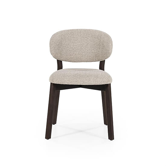 Eetkamerstoel Mikky bruin - taupe Moon 2