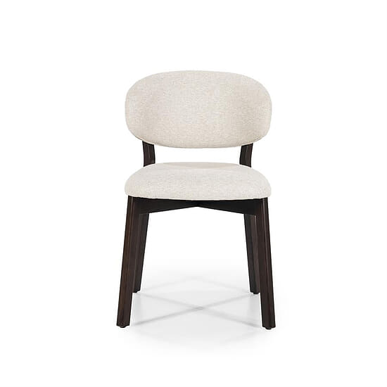 Eetkamerstoel Mikky bruin - beige Moon 2