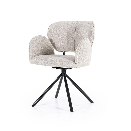 Eetkamerstoel Rosalin Taupe moon 3