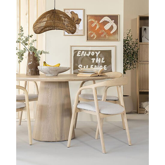 Eetstoel Rayven - naturel 2