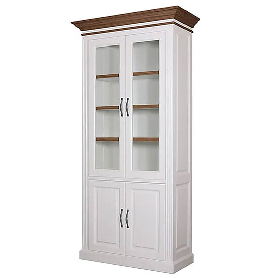 Ermelo Vitrinekast 4 deuren 1