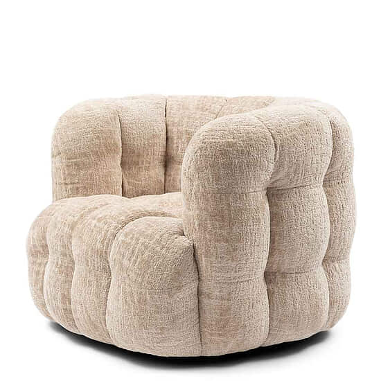Fauteuil Arosa Swivel Naturel 3