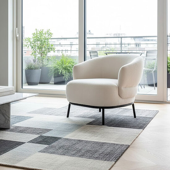 Fauteuil David - beige Safari 4