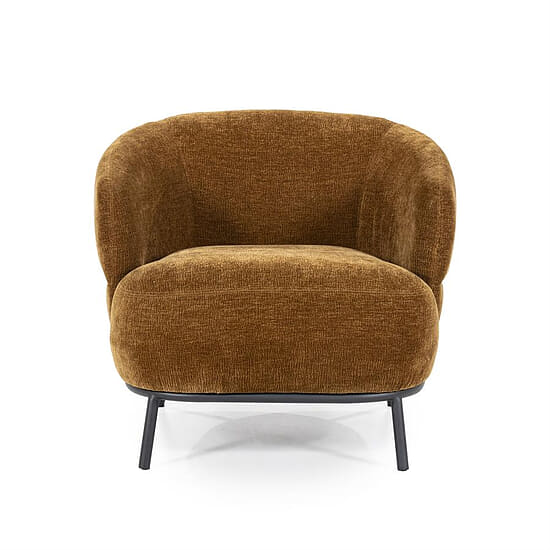 Fauteuil David - mosterd Safari 2