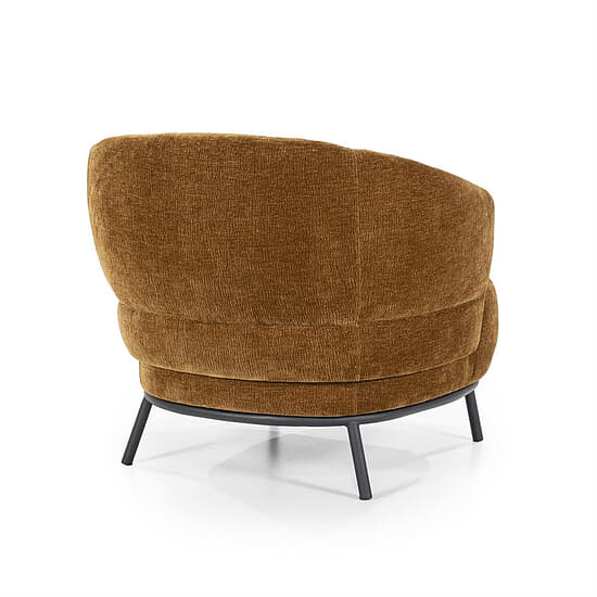 Fauteuil David - mosterd Safari 3