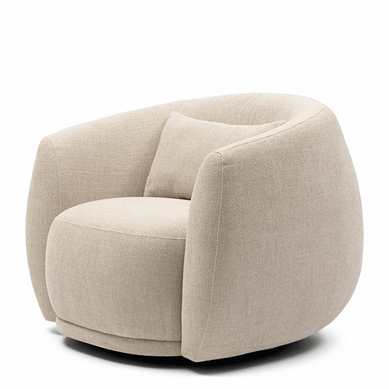 Fauteuil Leonardo Glossy flax 1