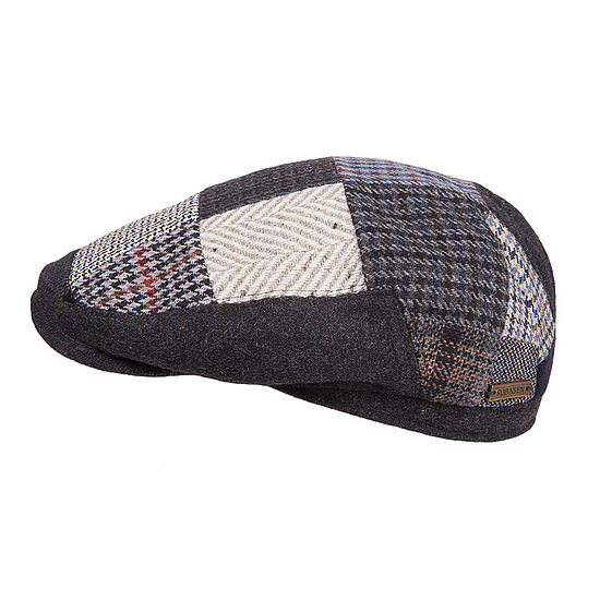 Flatcap Luigi Patchwork green 1