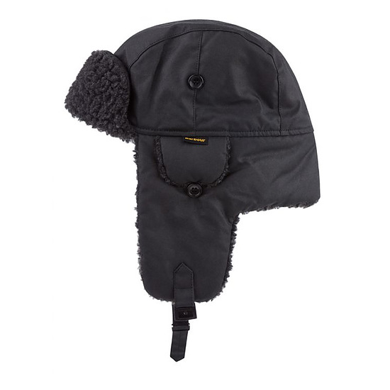 Fleece Lined Hunter Hat Black 1