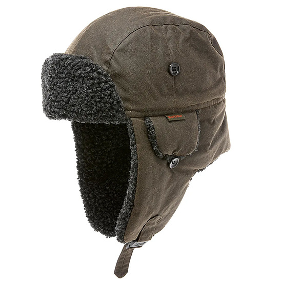 Afbeelding Fleece Lined Hunter Hat Olive 1