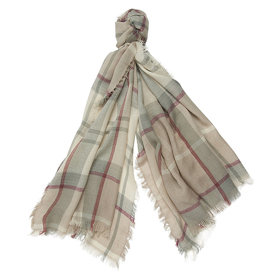 Freya Wrap Silver Birch Tartan  1