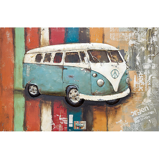 Gave Special 3D Art VW bus blauw 1