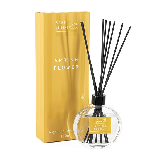 Geurdiffuser met stokjes spring flower 150 ml 1