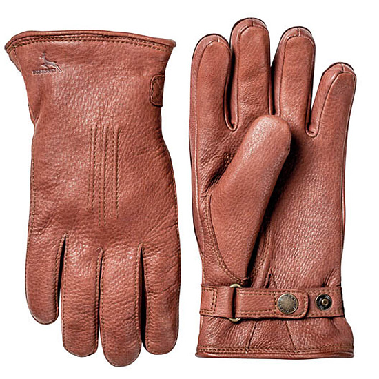 Handschoen Deerskin Lambskin Chestnut 1