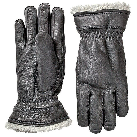 Handschoen Deerskin Primaloft Zwart 1