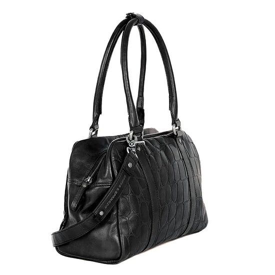 Handtas leer Dionne Black