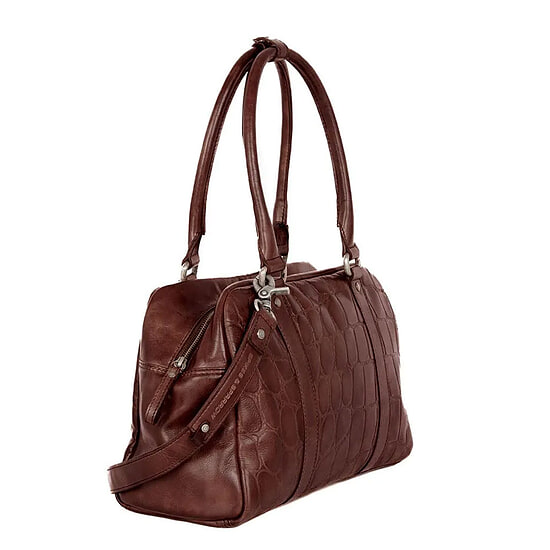 Handtas leer Dionne Dk Bruin