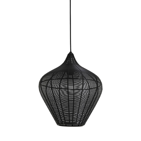 Hanglamp Alvaro mat zwart L 1