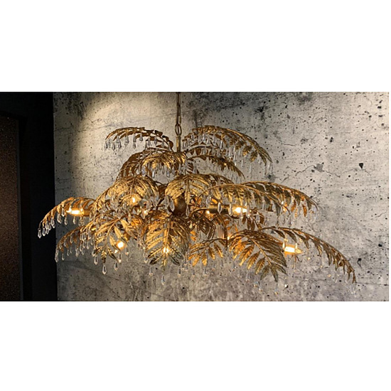 Hanglamp Bellagio ovaal ambachtelijk brons 1