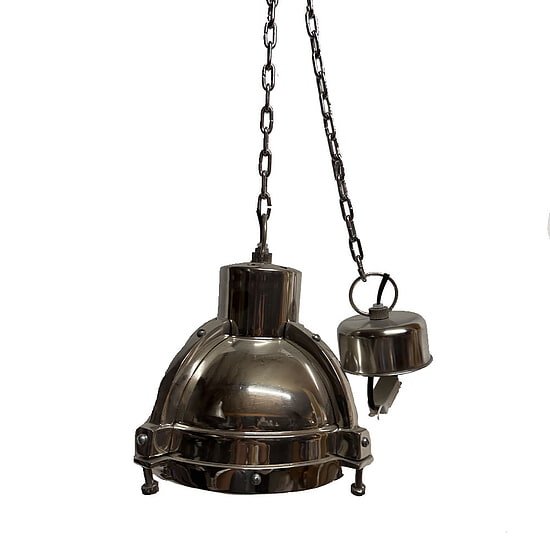 Hanglamp Lantern Docks Nickel