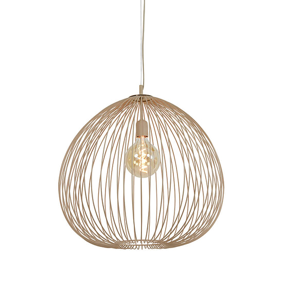Hanglamp Rilana mat Beige 1