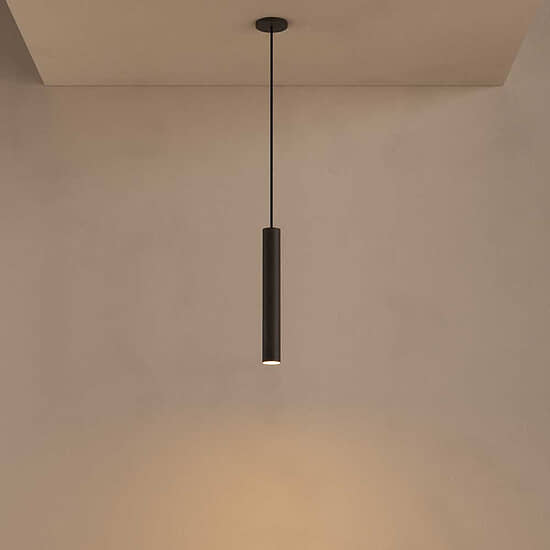 Hanglamp Riva 1 lichts platinum