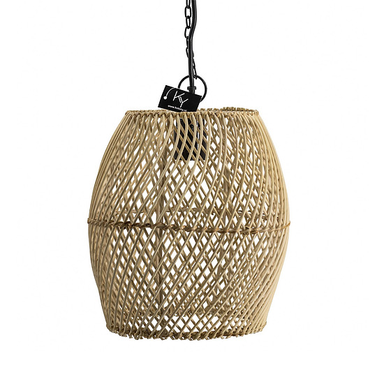 Hanglamp Rotan Rond S 1