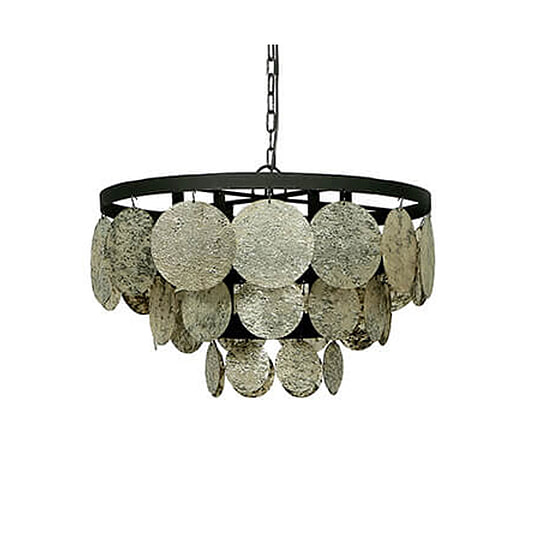 Hanglamp Schijf Vineer M 2398