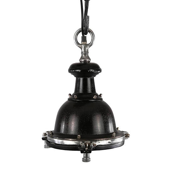 Hanglamp Toscane 20 cm, zwart ruw nickel 1