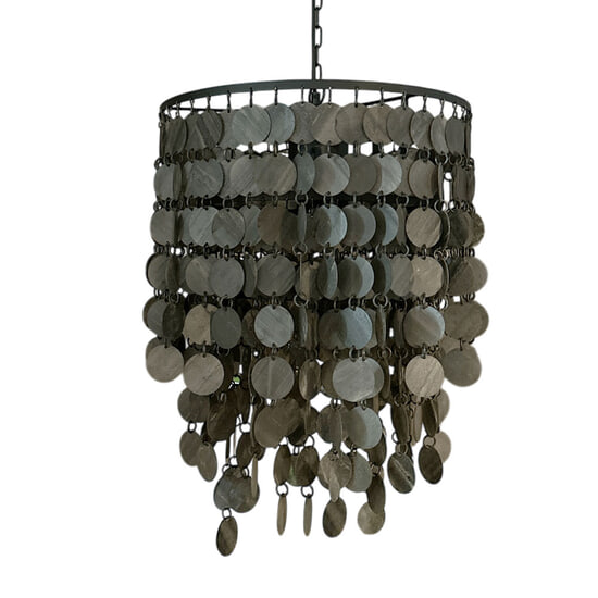 Hanglamp Vineer Black L