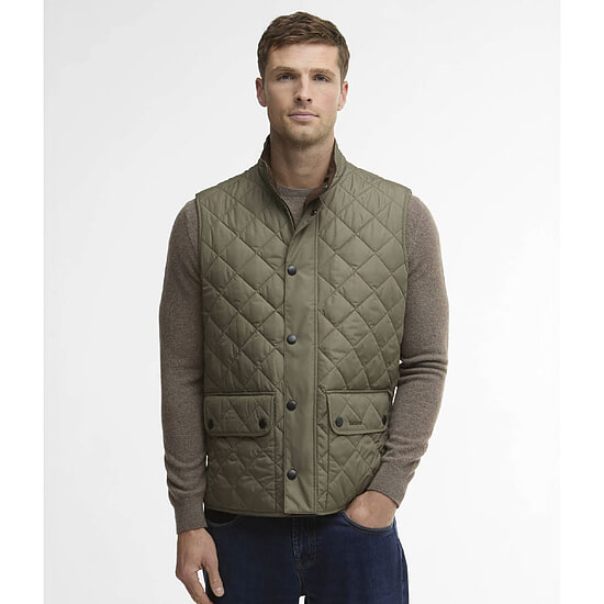 Afbeelding Heren Bodywarmer New Lowerdale Dusty Olive 4 van Barbour
