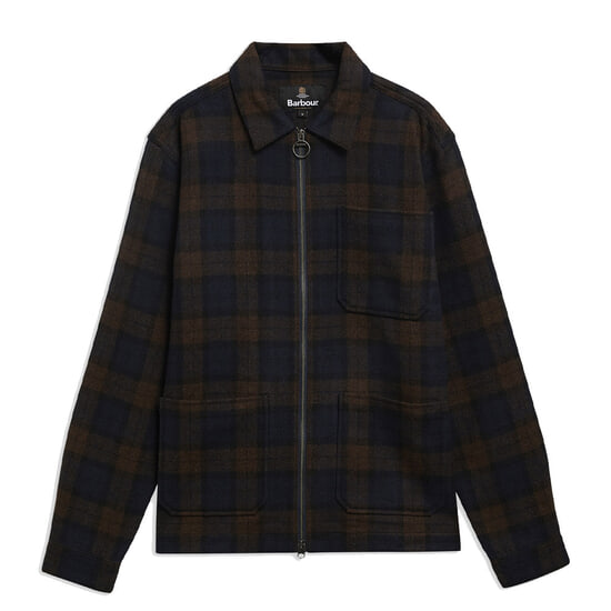Heren Overshirt Acklington Navy