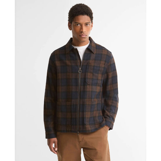 Heren Overshirt Acklington Navy