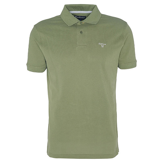 Heren Polo Lightweight Sports Burnt Olive 1