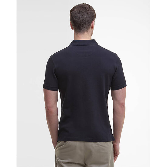 Afbeelding Heren polo Tartan Pique Black/ Modern 3 van Barbour