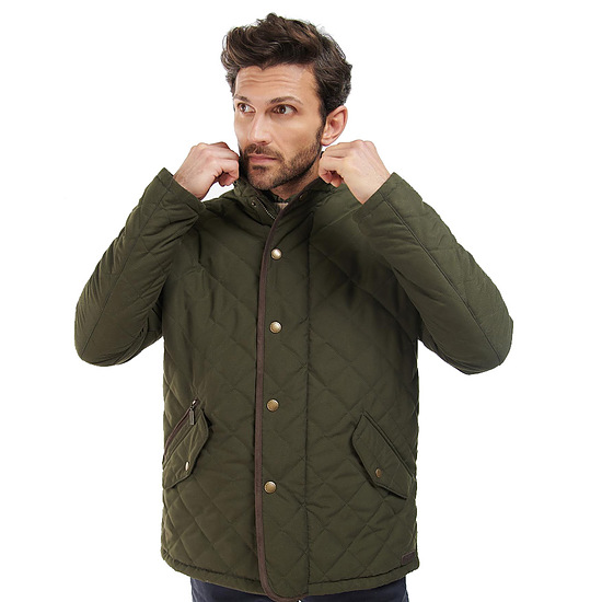 Afbeelding Heren Quilt Shoveler Waterproof dk olive 2