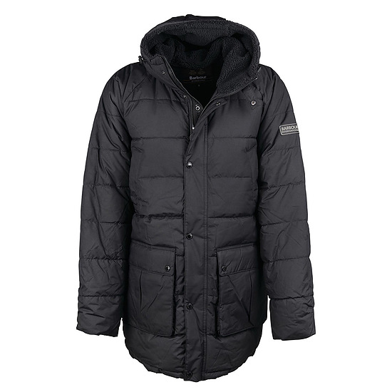 Heren Quilt Storm Fog black 1