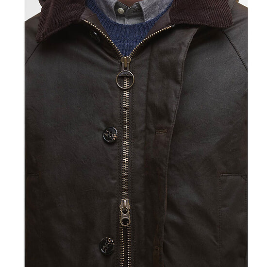 Afbeelding Heren waxjas Beaudale Dark Brown 6